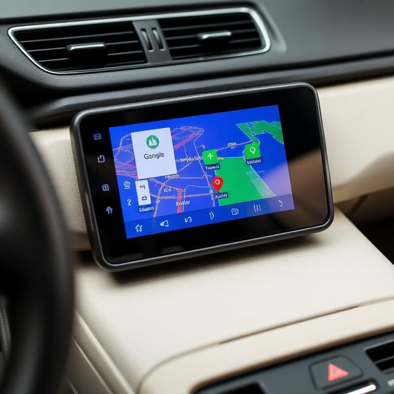 GPS automobile écran tactile